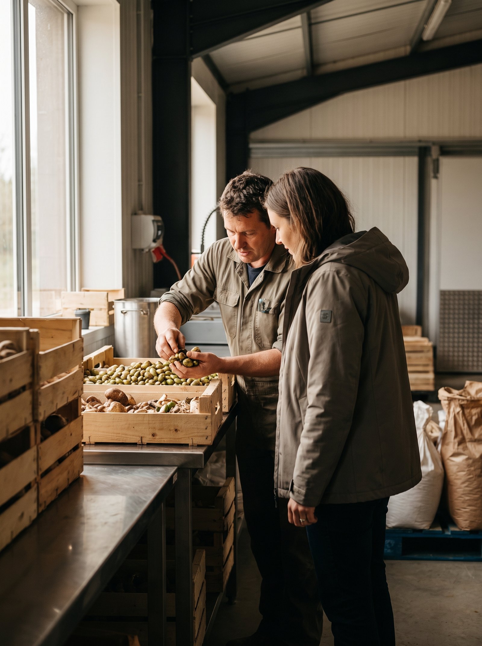 Visita a productor para conocer el origen y proceso de los productos seleccionados por THE GOOD